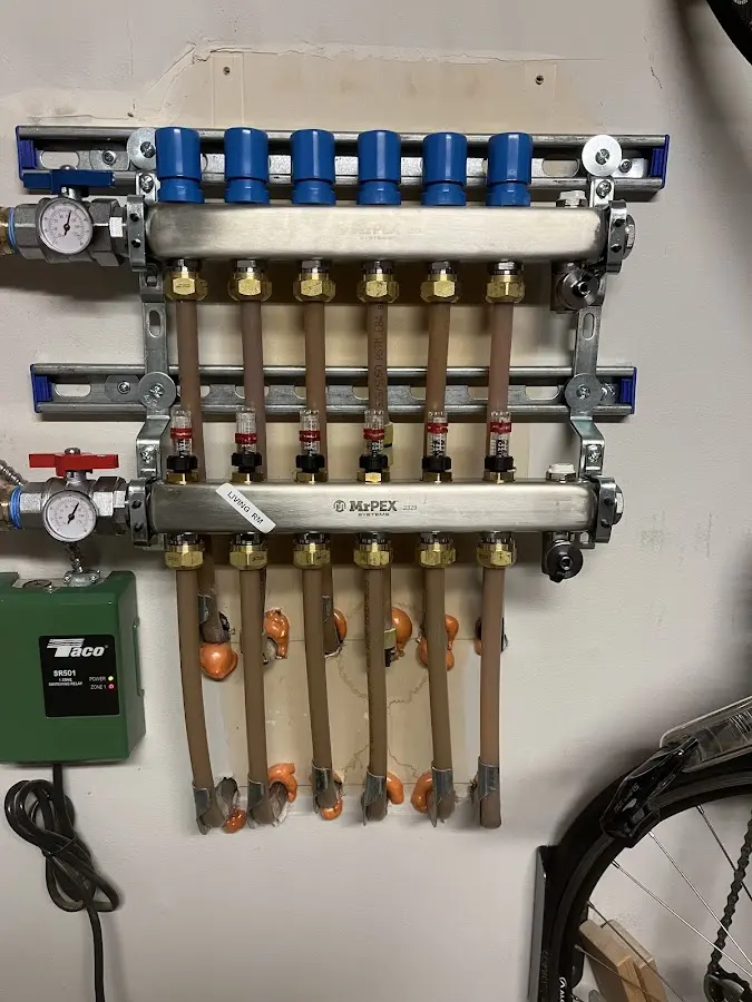 Plumber performing Leak Detection at a residential property in Patterson